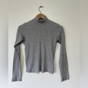 Brandy‎ Melville Gray Turtleneck Top
